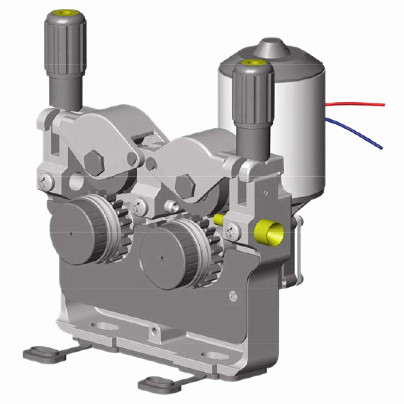 Ø40 4x4 Motorlu Tel Sürme Ünitesi (Alüminyum Gövde)